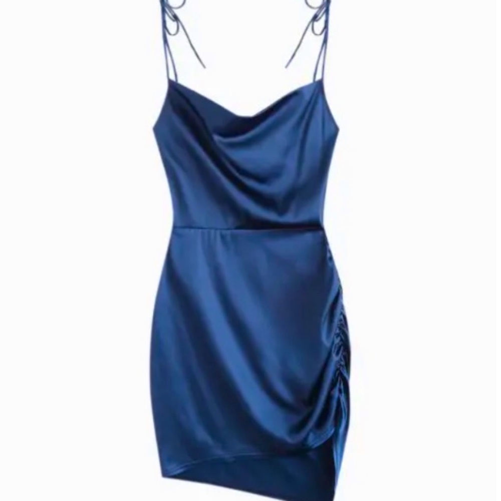 Zaful NWT mini satin dress